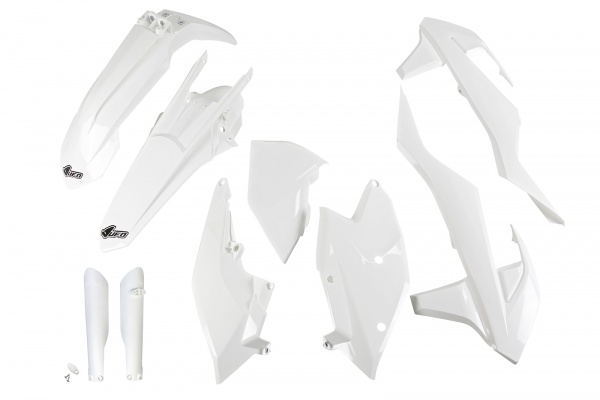 Full Kit Plastiche bianco per Ktm EXC 125 - EXC 150 - EXC 250 - EXC-F 250 - EXC 300 - EXC-F 350 - EXC-F 450 - EXC-F 500